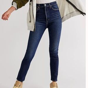 Agolde Pinch Waist Indigo Skinny Jeans